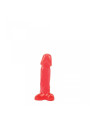 (10 cm x 2,5 Ø) Dildo Mini Pene Anal Rojo