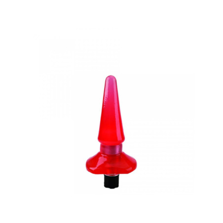 (10 cm x 3 Ø) Plug Chico Jelly Rojo