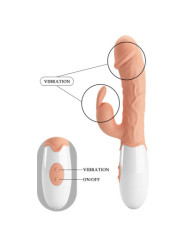 Vibrador con estimulador Conejo de Pascua