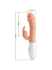 Vibrador con estimulador Conejo de Pascua