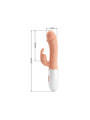 Vibrador con estimulador Conejo de Pascua