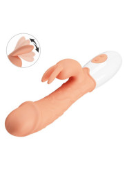 Vibrador con estimulador Conejo de Pascua