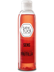 Gel de Frutilla Lubricante Intimo 200 Ml Sextual