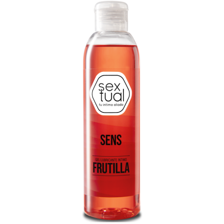 Gel de Frutilla Lubricante Intimo 200 Ml Sextual