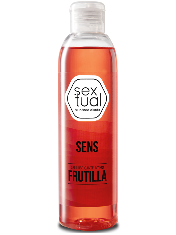 Gel de Frutilla Lubricante Intimo 200 Ml Sextual