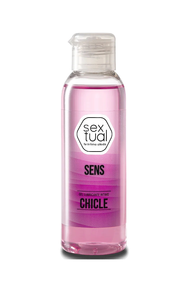Gel Sabor Chicle Lubricante Intimo 80 Ml Sextual