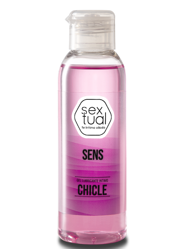 Gel Sabor Chicle Lubricante Intimo 80 Ml Sextual