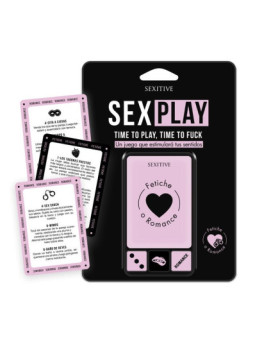 Cartas y Dados Juego Erótico Sexplay Sexitive