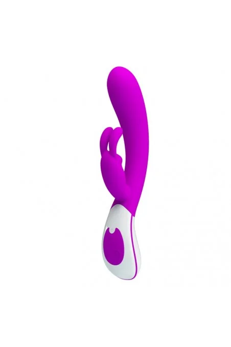 Estimulador de punto G con masejador de clitoris y carga USB Harlan