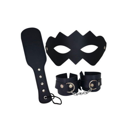 Kit Bondage BDSM 3 Piezas Negro