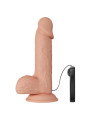 (19,5cm x 4,2ø) Dildo pellizcable con vibracion y sopapa