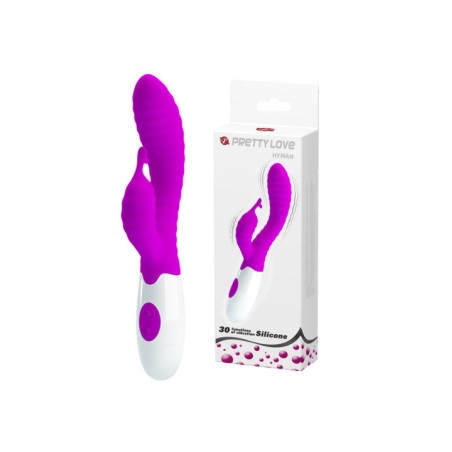 Vibrador Hyman con Estimulador de Clitoris y Punto G