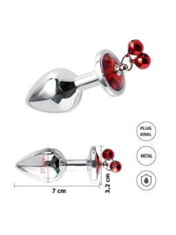 (CHICO) Plug Anal Centaurus Small con Cascabeles