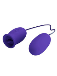 Doble Vibrador Bala + Vibrador Con Forma De Lengua