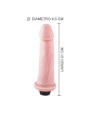 (21 x 4,5 cm) Super Super Vibrador Natural