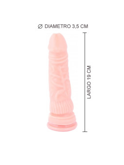 (17,5 X 4 cm) Classic Suck Americano Chico Piel