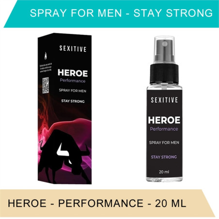 HEROE Performance - Spray masculino 20ml