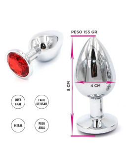 (Grande) Cygnus Roja L : Joya Roja Anal Metalica