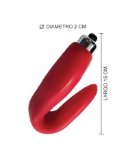 Vibrador para Parejas Real Vibe Rojo