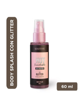 Body Splash Hot Inevitable So Excited con glitter - 60ml