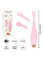 Ophiuchus : Vibrador Cabezales Intercambiables multiple velocidad