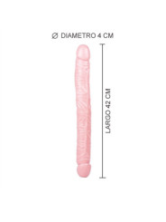 Dildo Doble 40 cm x 4 Ø