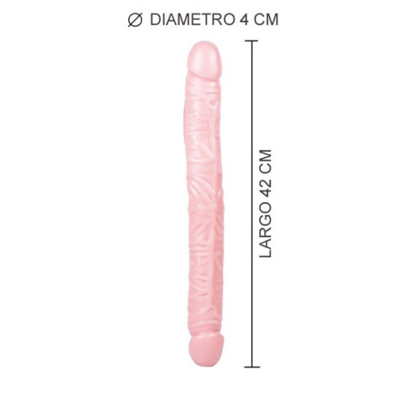 Dildo Doble 40 cm x 4 Ø