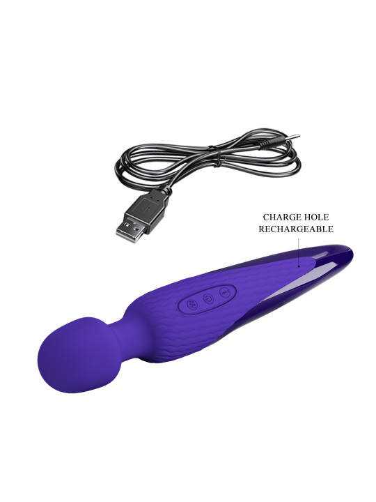 Microfono vibrador con efecto calor y carga USB