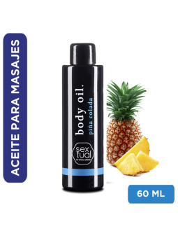 Aceite corporal gusto a piña 60ml