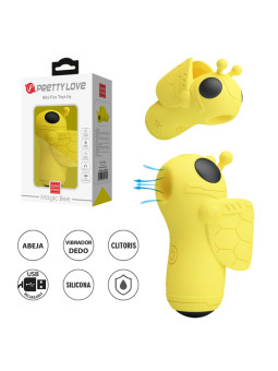 Pequeño succionador en forma de abeja con carga USB
