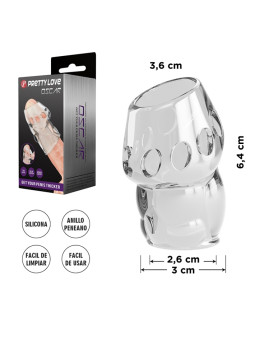 Oscar Funda para pene abierta de material TPR