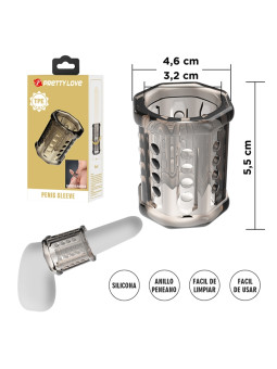 Funda Extensible TPE para Pene - Aumenta Grosor y Placer