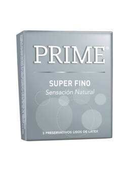 Preservativos Prime Super Finos X3 un.