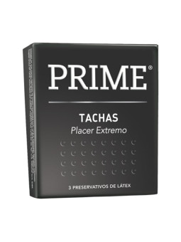 Preservativos Prime Tachas X3 un.
