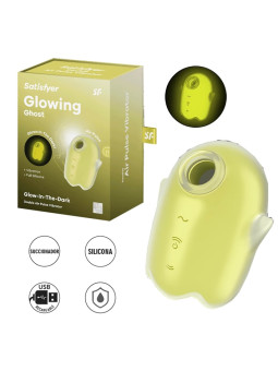 Glowing Ghost Succionador con brillo en la oscuridad