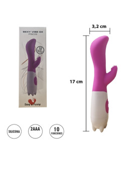 Piscis : Vibrador y estimulador de clitoris con 10 modos de vibracion