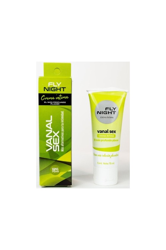 Gel Lubricante Intimo Anal Fly Night 70ml