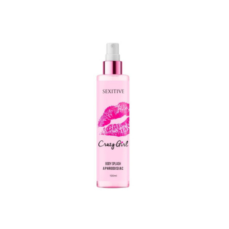 Body Splash Aphrodisiac Crazy Girl 100ml Sexitive